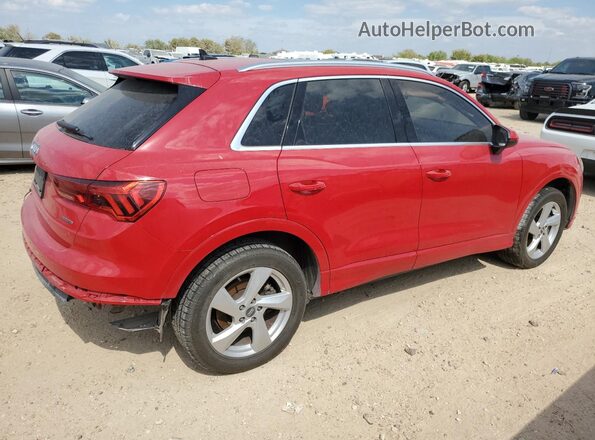 WA1AECF33L1022365 2020 AUDI Q3 Red Tył prawy