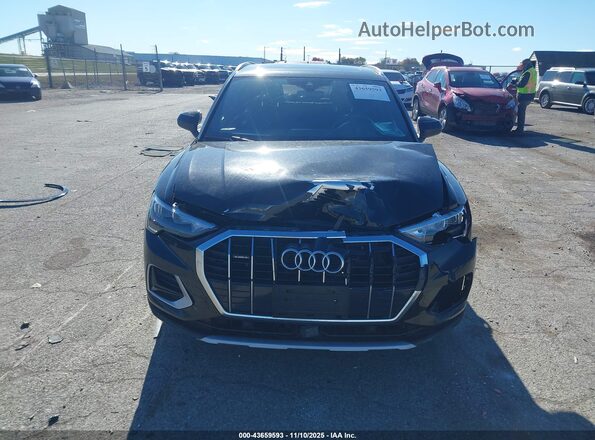 WA1AECF34L1035108 2020 AUDI Q3 Black Widok wnętrza z tyłu