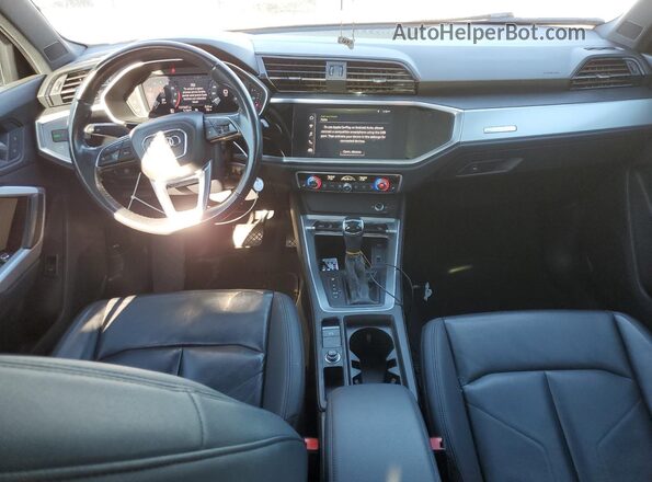WA1AECF34L1035514 2020 AUDI Q3 Gray წინა პანელის ხედი