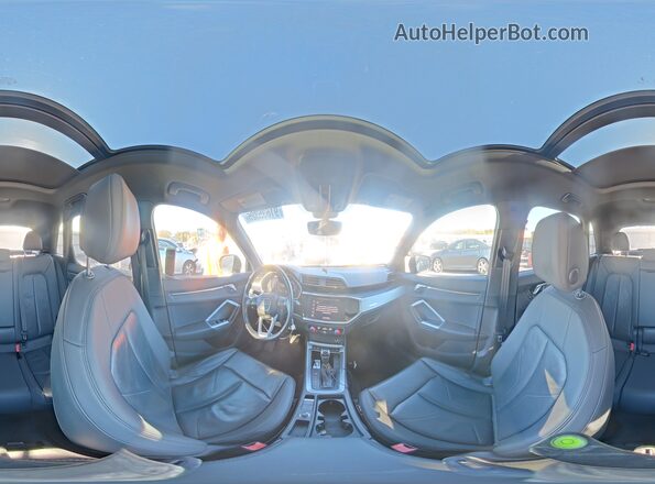 WA1AECF34L1035514 2020 AUDI Q3 Gray სალონის 360-გრადუსიანი ხედი