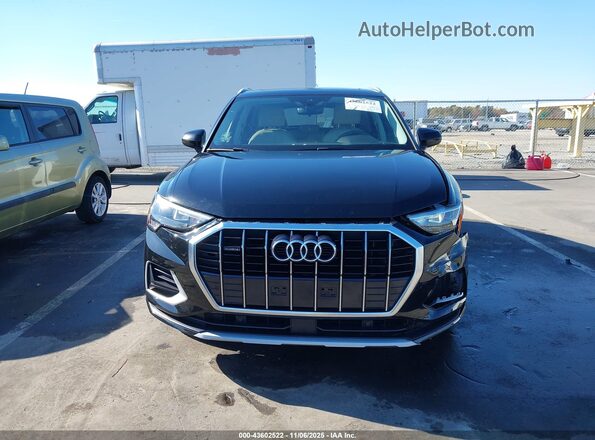 WA1AECF34L1040227 2020 AUDI Q3 Black Instrument cluster view
