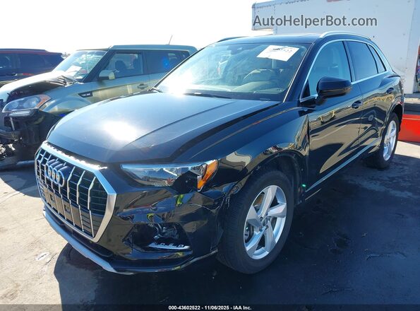 WA1AECF34L1040227 2020 AUDI Q3 Black Front view