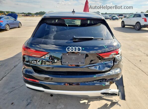 WA1AECF35L1122046 2020 AUDI Q3 Black Vista trasera