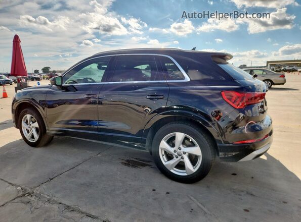 WA1AECF35L1122046 2020 AUDI Q3 Black Trasero izquierdo