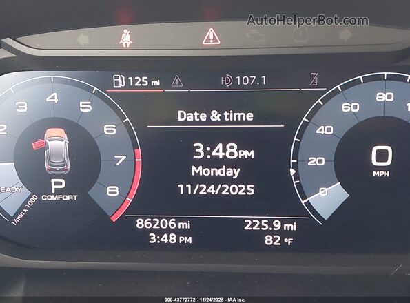 WA1AECF37K1086469 2019 AUDI Q3 Черный Вид задних сидений