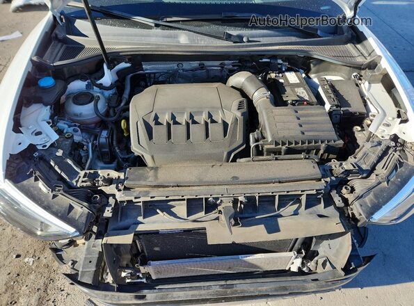WA1AECF37L1030324 2020 AUDI Q3 White ძრავის განყოფილების ხედი