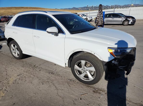 WA1AECF37L1030324 2020 AUDI Q3 White წინა მარჯვენა