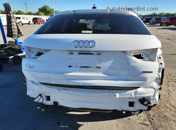 WA1AECF37L1030324 2020 AUDI Q3 White უკანა ხედი
