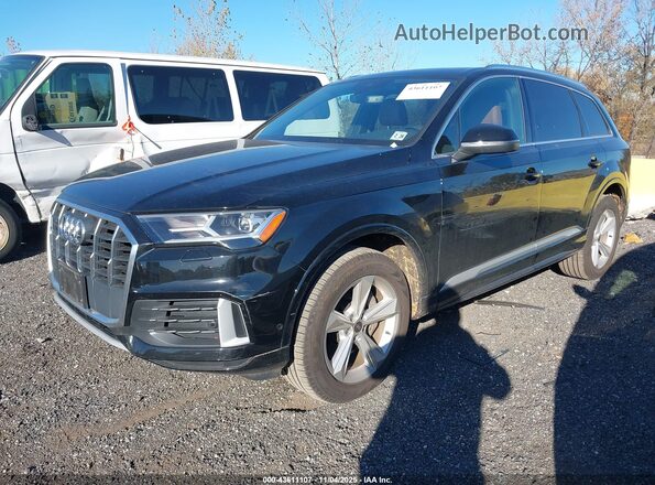 WA1AJAF73MD024183 2021 AUDI Q7 Black Передня ліва чверть