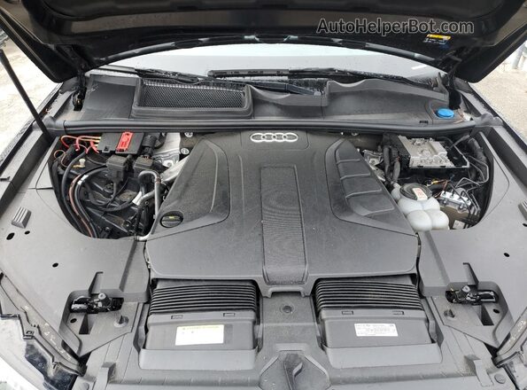 WA1AJAF77MD018189 2021 AUDI Q7 Черный Вид подкапотного пространства
