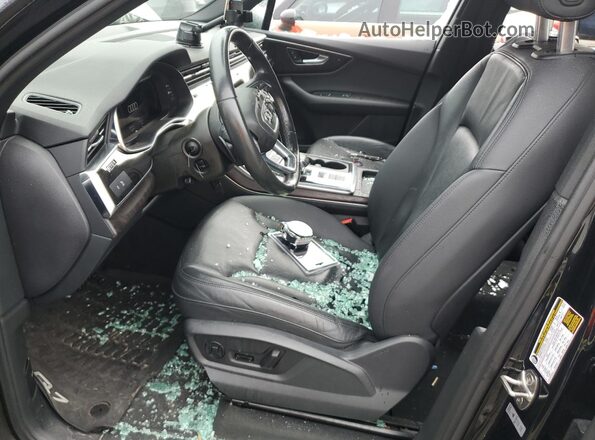 WA1AJAF77MD018189 2021 AUDI Q7 Черный Вид салона спереди