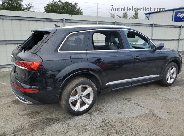 WA1AJAF77MD018189 2021 AUDI Q7 Черный Задняя правая четверть