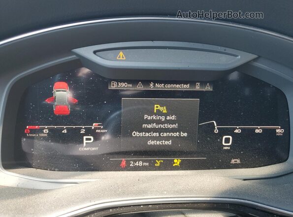 WA1AJAF77MD033968 2021 AUDI Q7 Black Вид наклейки з VIN-кодом