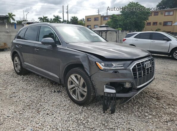 WA1AJAF77MD034148 2021 AUDI Q7 Gray Przód prawy