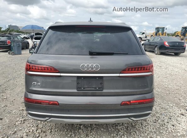 WA1AJAF77MD034148 2021 AUDI Q7 Gray Widok z tyłu