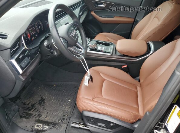WA1AJAF78MD027225 2021 AUDI Q7 Black Սալոնի դիմացի տեսք