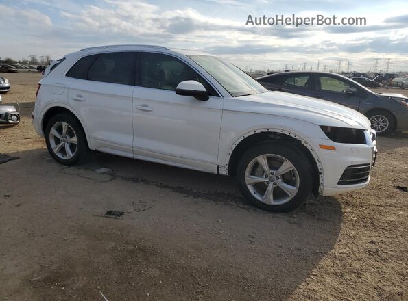 WA1ANAFY0L2020180 2020 AUDI Q5 White Przód prawy