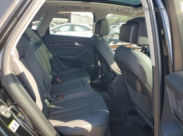 WA1ANAFY2L2019869 2020 AUDI Q5 Black უკანა სალონის ხედი