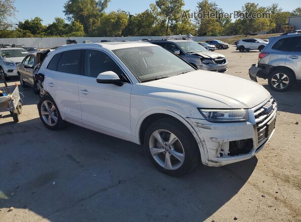 WA1ANAFY6L2050784 2020 AUDI Q5 White Delantero derecho