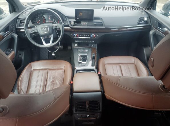 WA1ANAFY8L2094236 2020 AUDI Q5 Черный Вид панели приборов