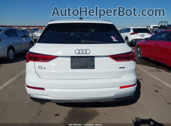 WA1AUCF37M1095744 2021 AUDI Q3 White 