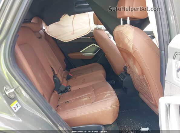 WA1AUCF39M1138030 2021 AUDI Q3 Gray Vista de la etiqueta del VIN