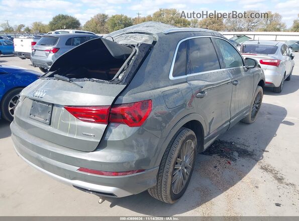 WA1AUCF39M1138030 2021 AUDI Q3 Gray Trasero derecho