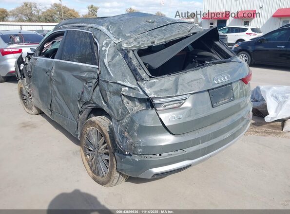WA1AUCF39M1138030 2021 AUDI Q3 Gray Trasero izquierdo