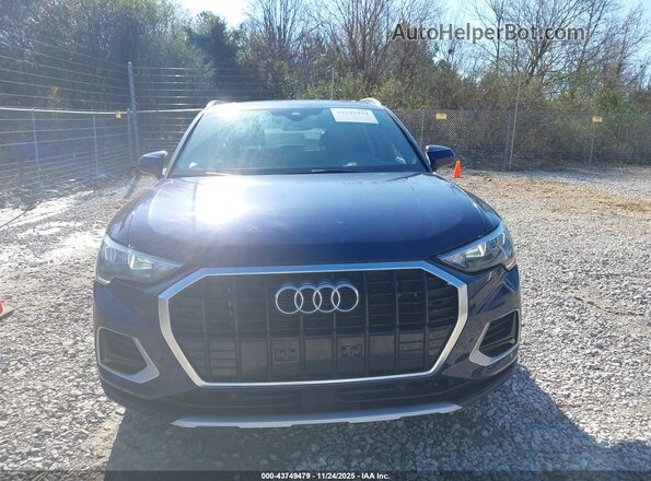 WA1AUCF3XM1058591 2021 AUDI Q3 Blue Instrument cluster view
