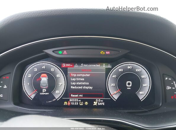 WA1AVAF19KD016764 2019 AUDI Q8 White უკანა სავარძლების ხედი