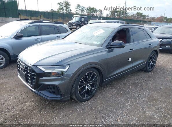 WA1AWBF16MD006733 2021 AUDI SQ8 Gray წინა მარცხენა ხედი სამი მეოთხედიდან
