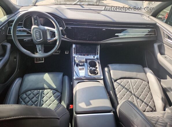 WA1AWBF74SD002861 2025 AUDI SQ7 Charcoal Առջևի վահանակի տեսք