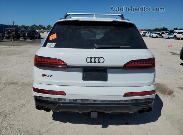 WA1AWBF75PD018607 2023 AUDI SQ7 White უკანა ხედი