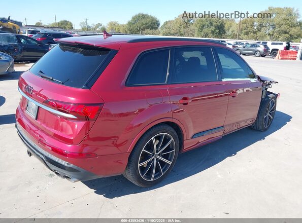 WA1AWBF77MD000931 2021 AUDI SQ7 Red უკანა მარჯვენა