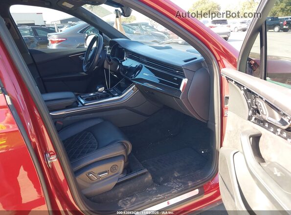 WA1AWBF77MD000931 2021 AUDI SQ7 Red წინა სალონის ხედი