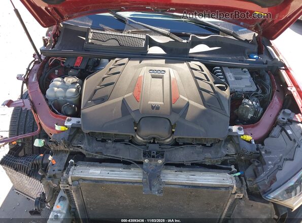 WA1AWBF77MD000931 2021 AUDI SQ7 Red უკანა ხედი