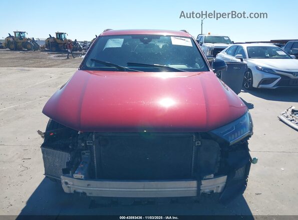 WA1AWBF77MD000931 2021 AUDI SQ7 Red უკანა სალონის ხედი