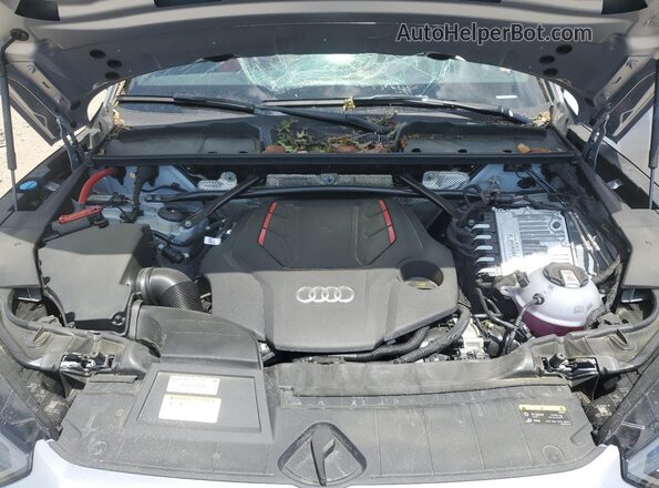 WA1B4AFY1R2115315 2024 AUDI SQ5 Silver Engine compartment view