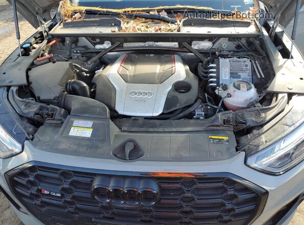 WA1B4AFY2M2036874 2021 AUDI SQ5 Gray Widok komory silnika