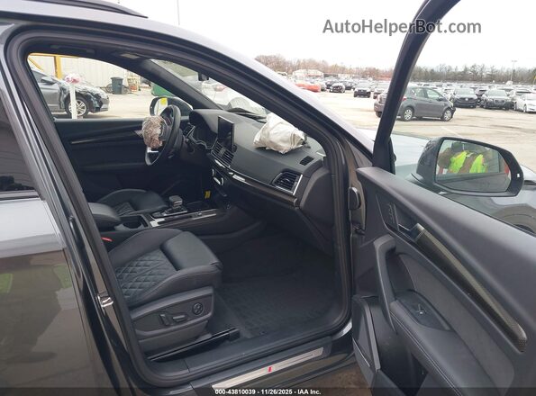 WA1B4AFY2S2054840 2025 AUDI SQ5 Gray Widok wnętrza z przodu