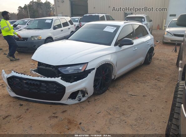 WA1B4AFY3M2099532 2021 AUDI SQ5 Белый Передняя левая четверть