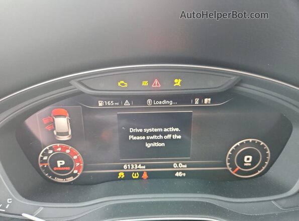 WA1B4AFY7K2021252 2019 AUDI SQ5 Gray Instrument cluster view