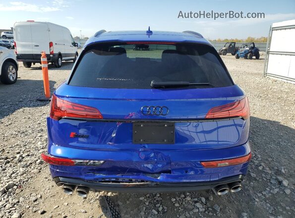 WA1B4AFY8P2154982 2023 AUDI SQ5 Blue უკანა ხედი