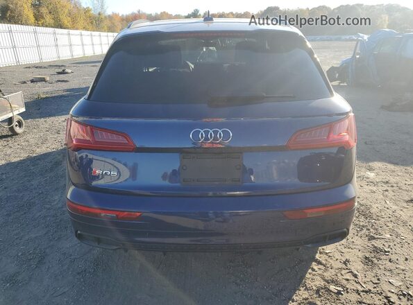 WA1B4AFYXK2029099 2019 AUDI SQ5 Blue Rear view