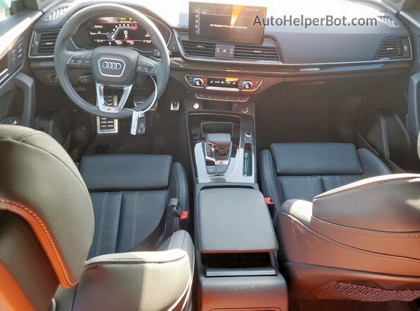 WA1B4AFYXR2022020 2024 AUDI SQ5 White Dashboard view