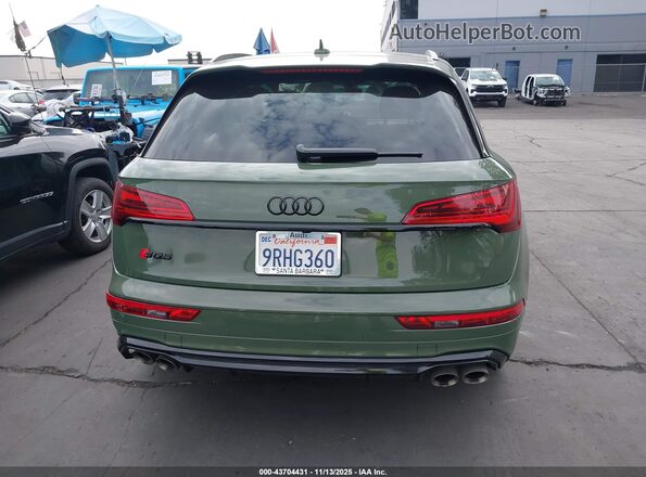 WA1B4AFYXS2003795 2025 AUDI SQ5 Green 