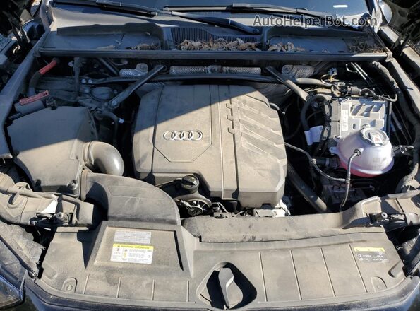 WA1BAAFY2M2010283 2021 AUDI Q5 Black ძრავის განყოფილების ხედი