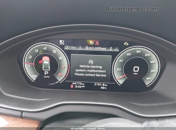 WA1BAAFY3M2025357 2021 AUDI Q5 Black Vista de los asientos traseros