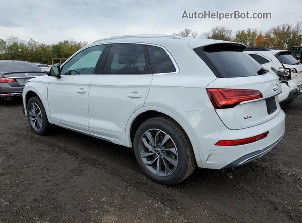 WA1BAAFY5M2018443 2021 AUDI Q5 White Tył lewy
