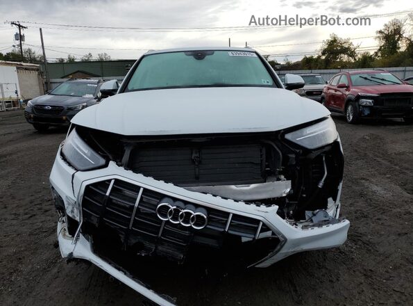WA1BAAFY5M2018443 2021 AUDI Q5 White Widok z przodu